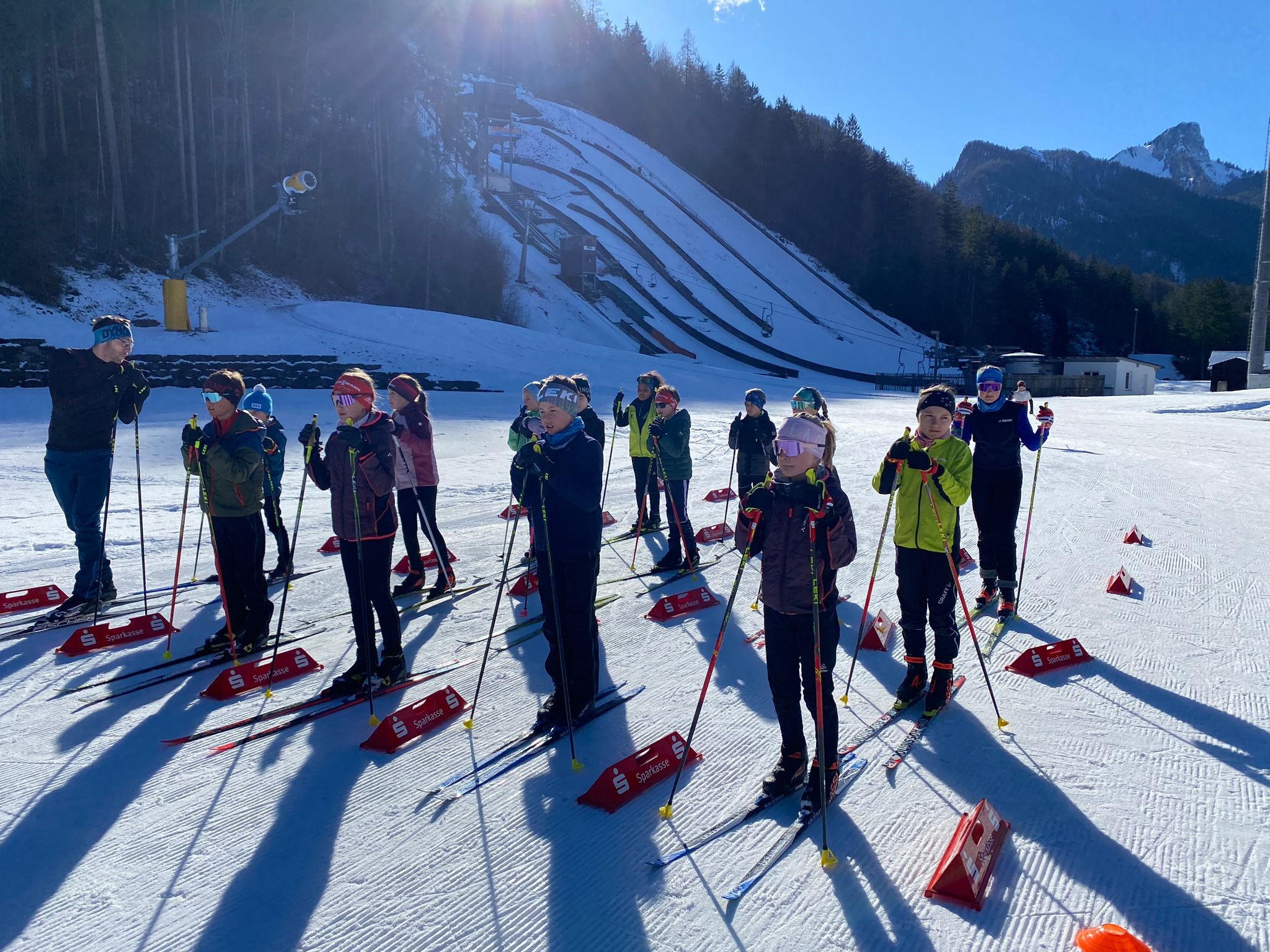 Letztes Rennen Der BIOTEAQUE Langlauf-Tournee 2023/2024 In Der Chiemgau-Arena